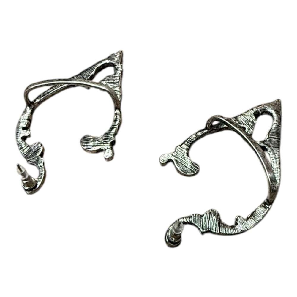 Pair of Gothic Fairy Elven Arboreus Ear Wrap Earrings - Picture 2 of 2